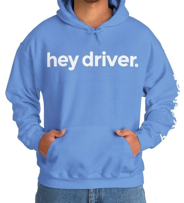 Off Duty Carolina Blue Comfy Hoodie