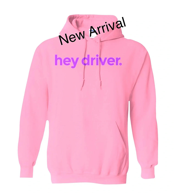 On Duty Pause in Pink Hoodie
