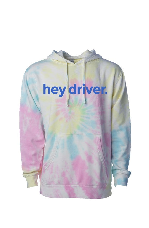 Tie Dye Sunset Swirl Hoodie