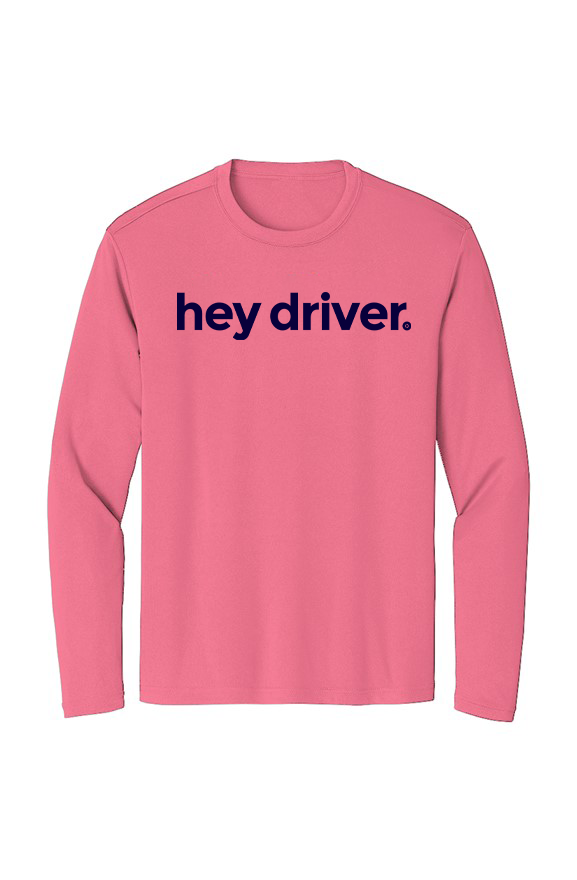 Sport-Tek Pink Long Sleeve Tee